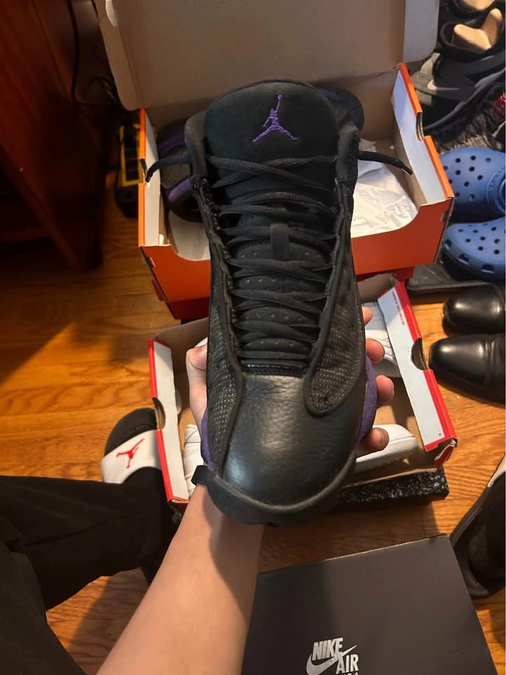 Jordan 13 Court Purple - photo 2