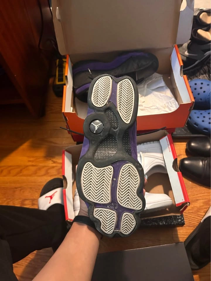 Jordan 13 Court Purple - photo 4