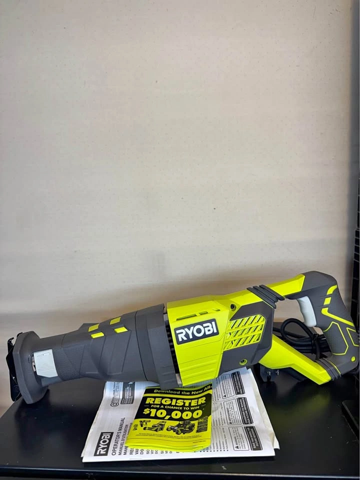 RYOBI 12 Amp Corded Reciprocating Saw
