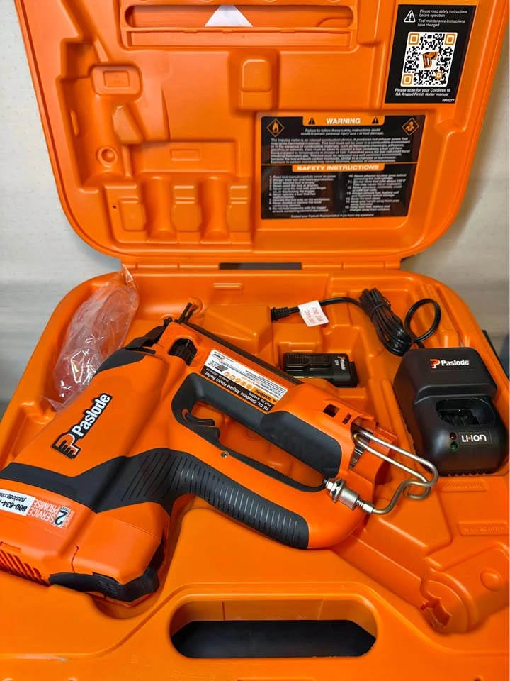 Paslode Cordless 16 Gauge Angled Finish Nailer