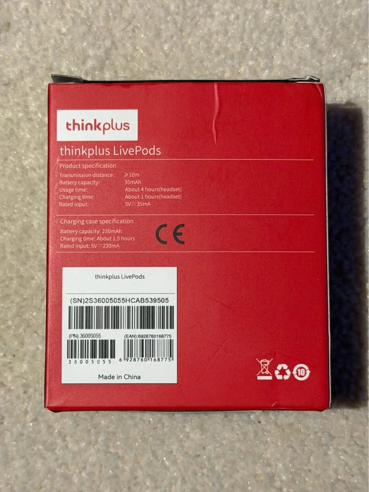 thinkplus LivePods Wireless Earbuds - photo 3