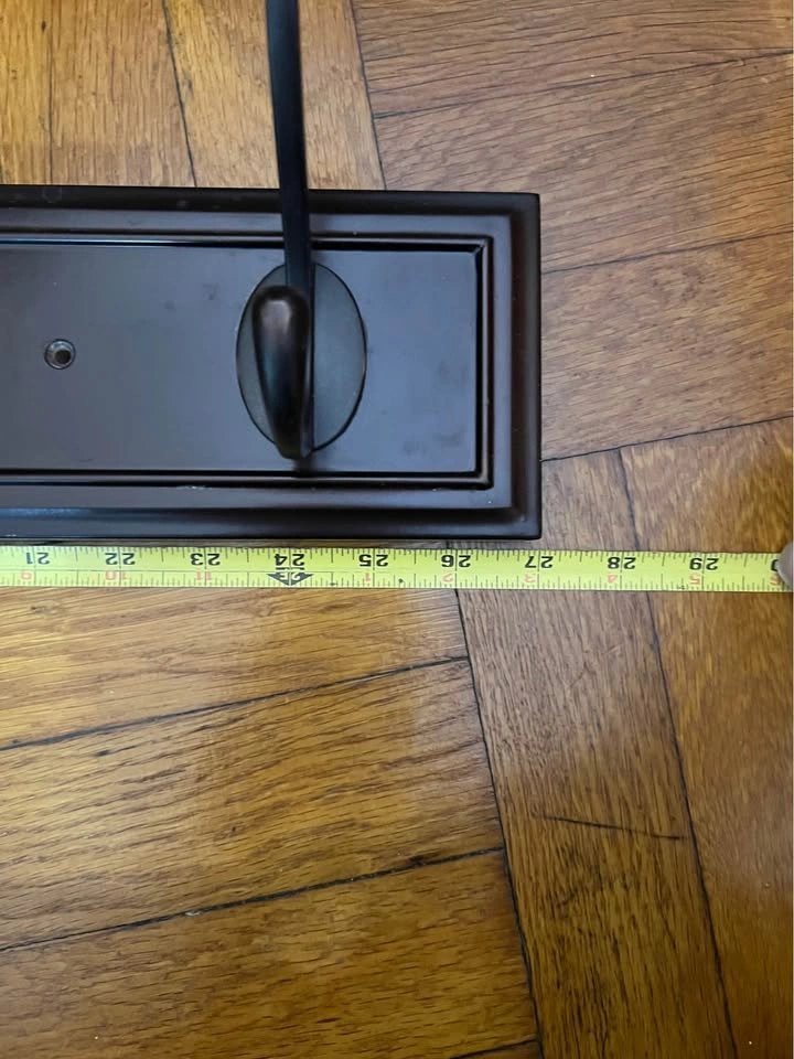 27" Coat Rack Wall Mount with 5 Hooks - photo 3