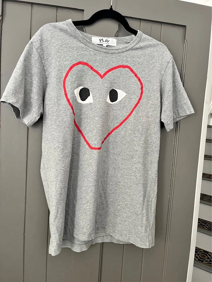 Comme Des Garçons Play Heart Logo T-Shirt (XL)