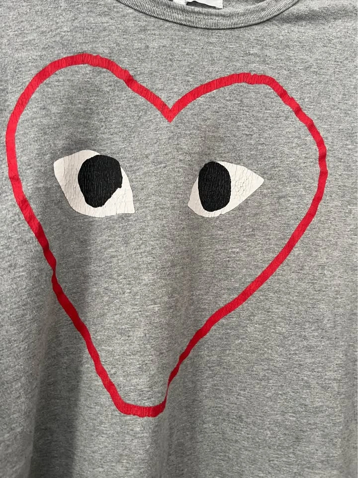 Comme Des Garçons Play Heart Logo T-Shirt (XL) - photo 2