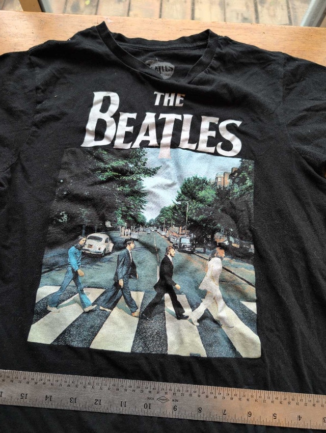 The Beatles T-Shirt Black - Small - photo 3
