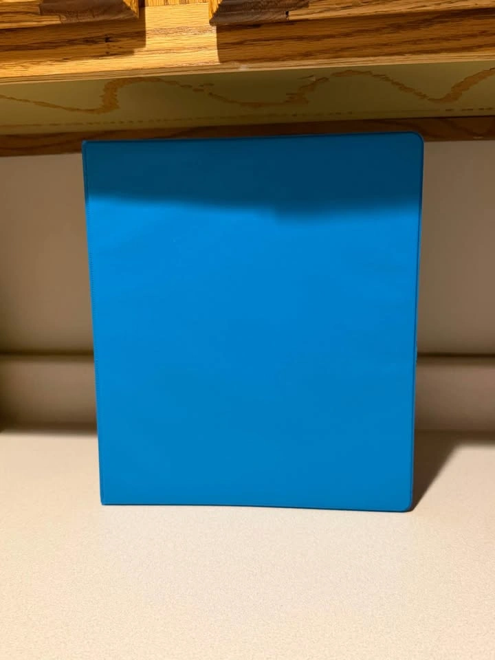 Pink & Blue Binders - photo 3