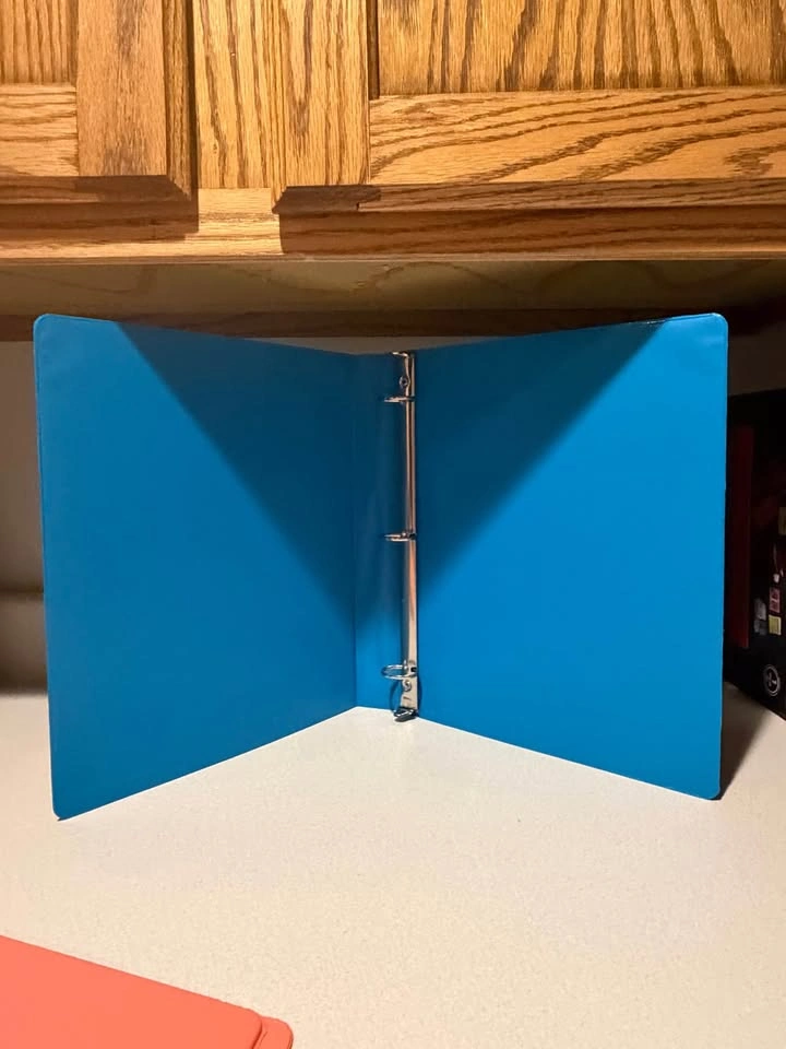 Pink & Blue Binders - photo 5