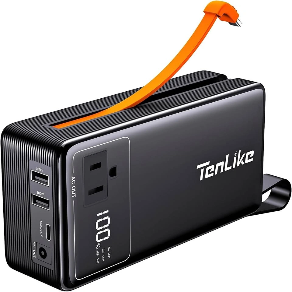 Portable Power Station with AC Outlet Power Bank