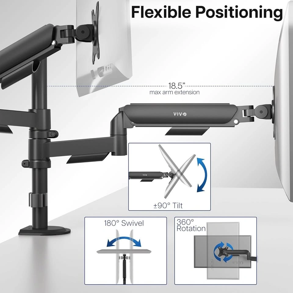 VIVO Dual Monitor Mount (17-32 inch) - photo 5