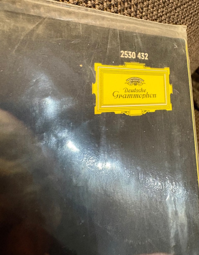 Carl Orff De temporum fine comoedia Vinyl Record - photo 4