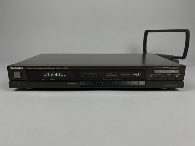 TECHNICS ST-G450 Quartz AM/FM Class AA Tuner