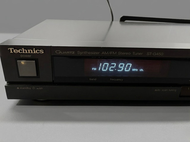 TECHNICS ST-G450 Quartz AM/FM Class AA Tuner - photo 3