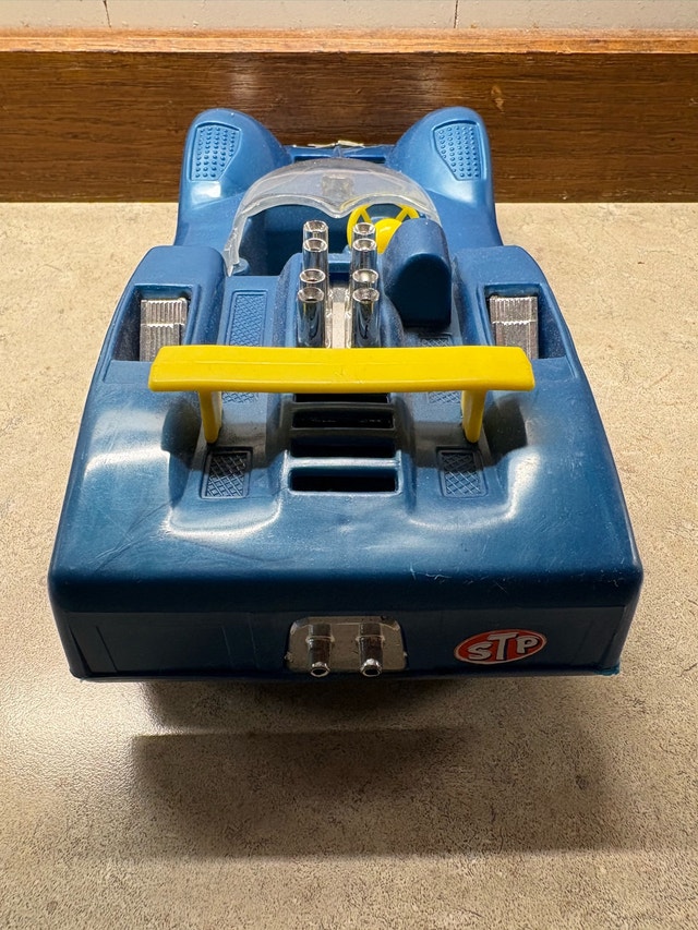 70’s Blue Chaparral 2E Race Car Toy - photo 4