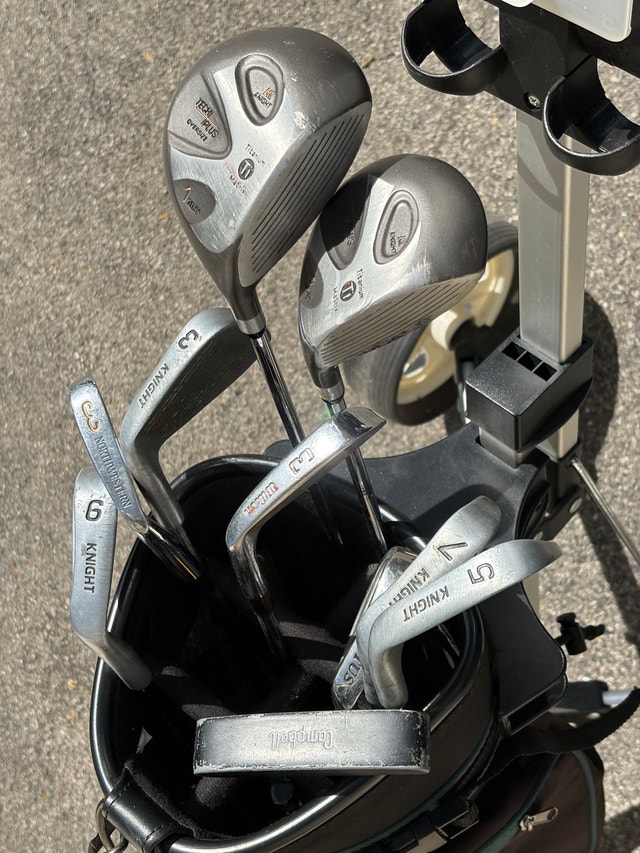 Adult Golf Starter Set – Knight Pull Cart, Bag & Clubs. - photo 4