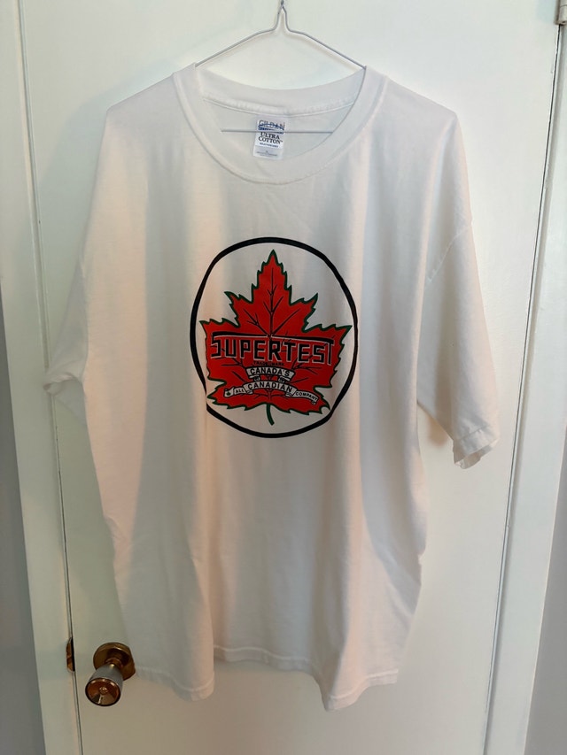 Vintage Style Supertest Petroleum T-Shirt - Size XL (Fits 2XL)