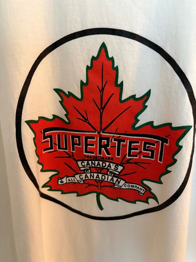 Vintage Style Supertest Petroleum T-Shirt - Size XL (Fits 2XL) - photo 2