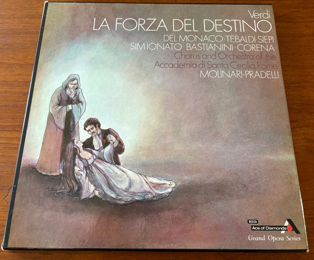 Verdi: La Forza Del Destino 3-LP Vinyl Box Set (Decca UK)