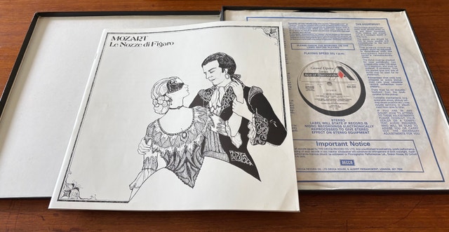 Mozart: Le Nozze di Figaro Vinyl 3-LPs Box Set (Decca UK) - photo 3