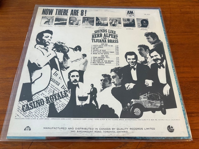 Herb Alpert & The Tijuana Brass - Sounds Like... Vinyl LP (1967) - photo 3