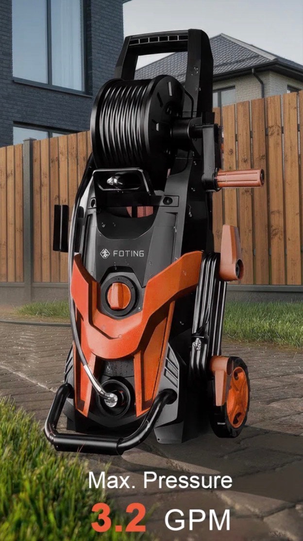 FOTING Electric Pressure Washer – 4500 PSI / 3.2 GPM