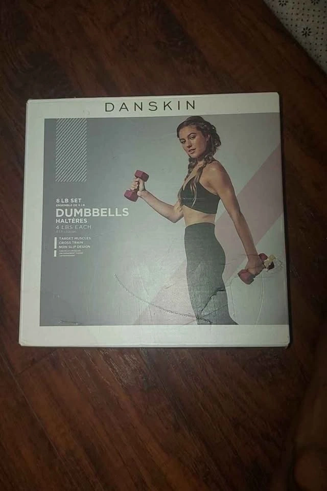 Danskin 4lb Dumbbells - photo 2