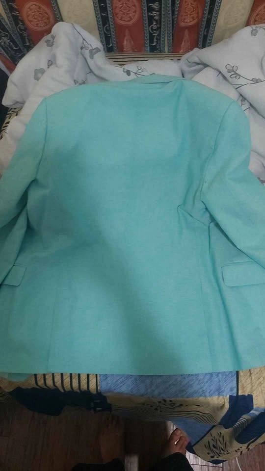Isaac Mizrahi New York Solid Mint Blazer - photo 2
