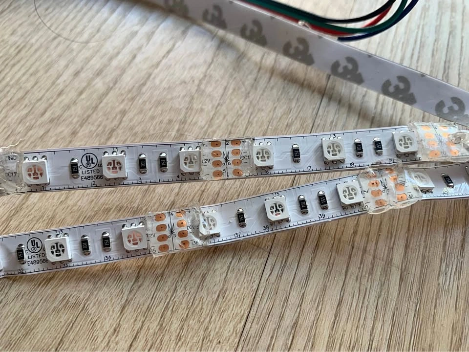 16 x 5050 RGB Multi-Colour Flexible LED Strips (12V - 70W)