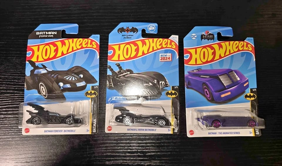 Hot Wheels Batman Batmobile Lot