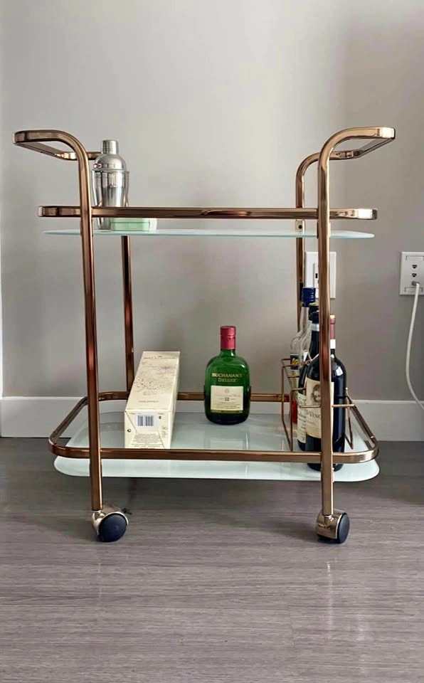 Bronze Bar Cart