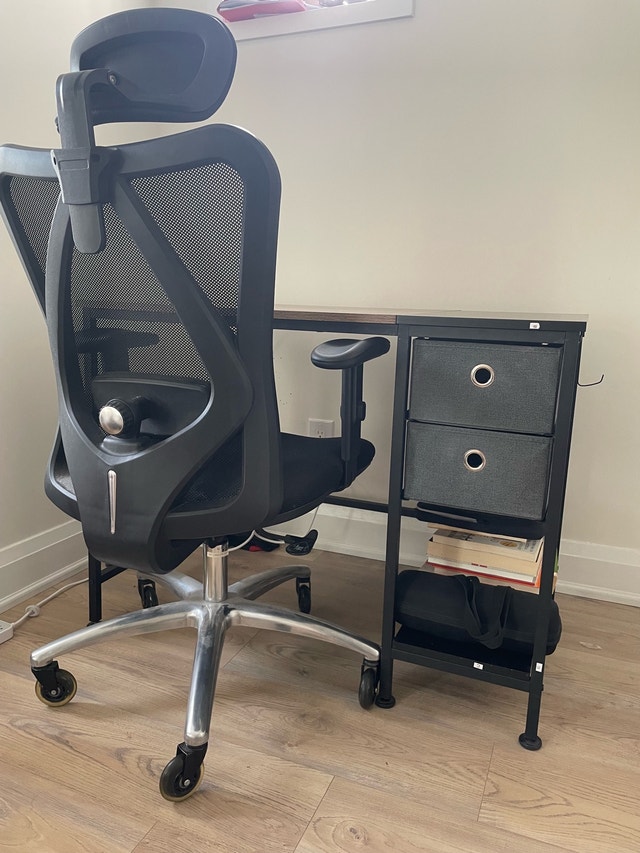 Ergonomic Chair and Office Desk Combo - photo 2