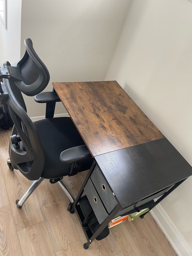 Ergonomic Chair and Office Desk Combo - photo 5