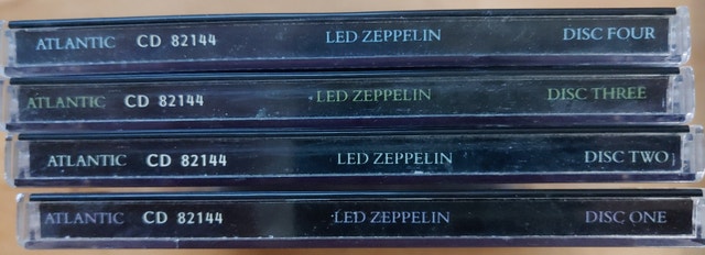 Led Zeppelin Box Set CDs - photo 3