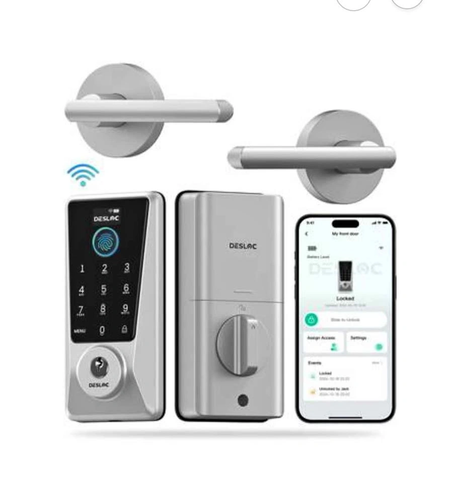 DESLOC D110 Plus Smart Deadbolt Handle Set