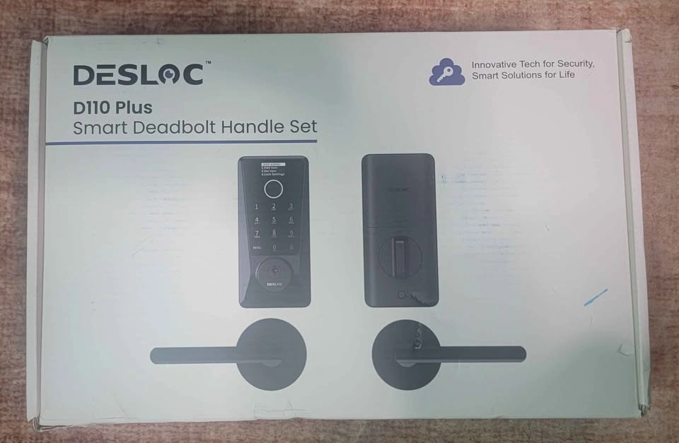DESLOC D110 Plus Smart Deadbolt Handle Set - photo 2