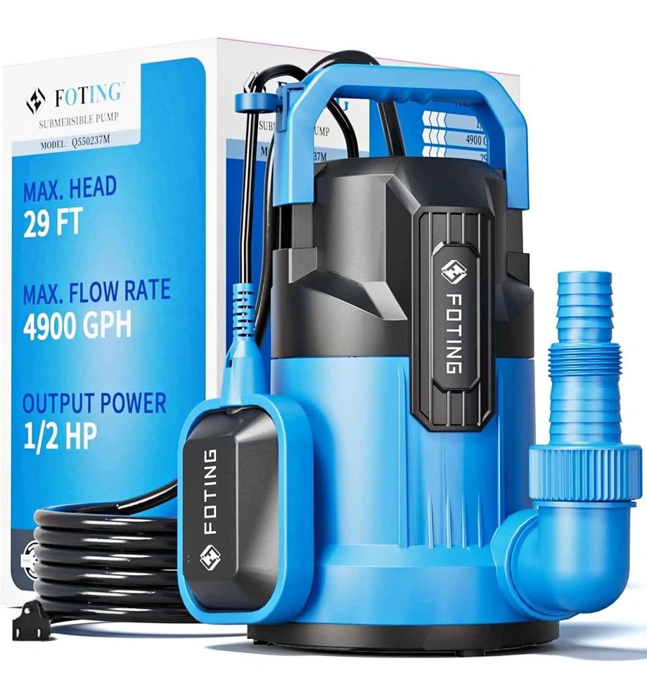 FOTING Q350237M 1/2HP Submersible Pump 4900 GPH
