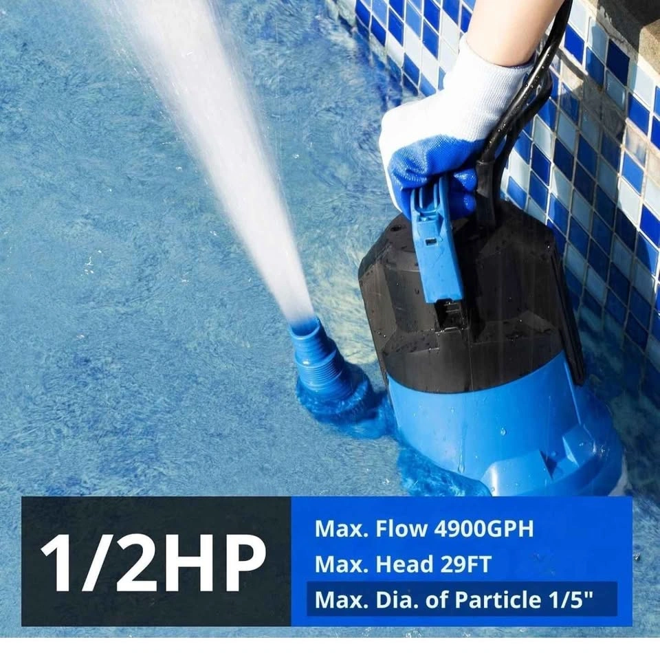 FOTING Q350237M 1/2HP Submersible Pump 4900 GPH - photo 2