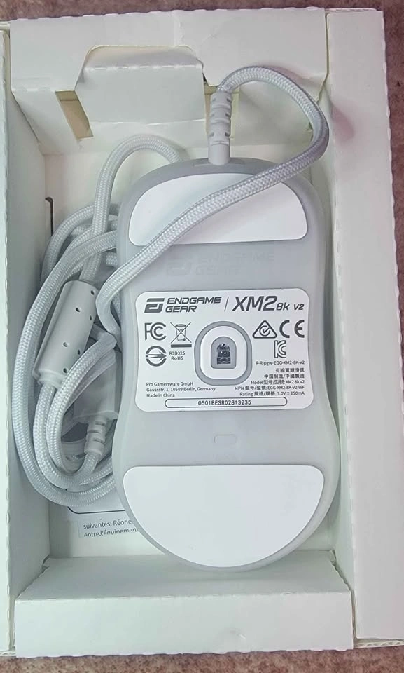 Endgame Gear XM2 8k v2 White Frost Gaming Mouse - photo 3