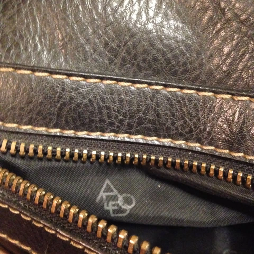 ALDO large cross body black leather bag - Ladies or Unisex - photo 4