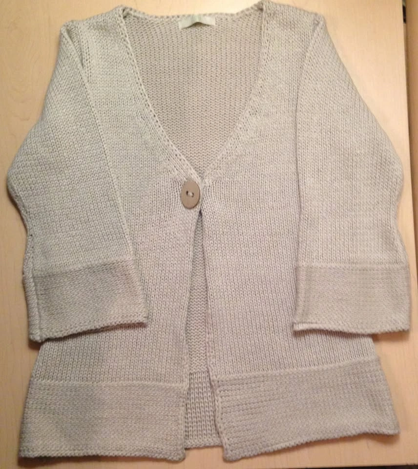 Marks & Spencer Beige Cardigan - UK 10