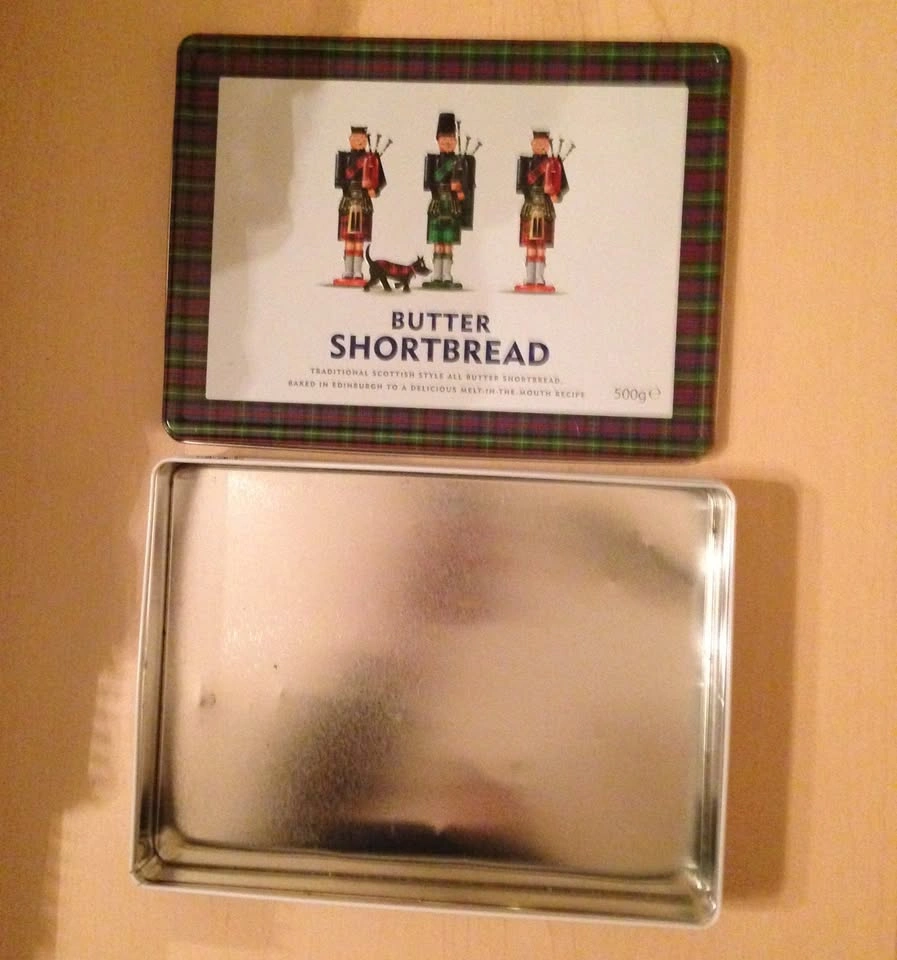Butter Shortbread Tin 500g Empty - photo 5