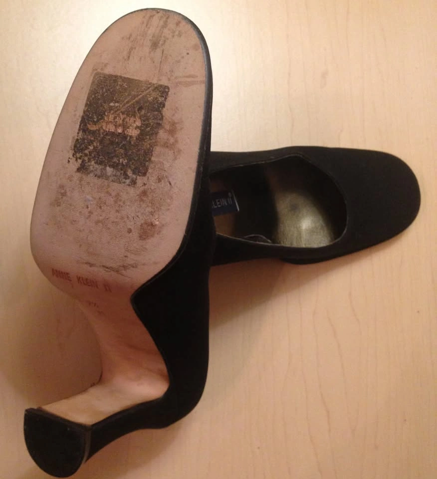 Anne Klein black heels Size 7.5 - photo 4