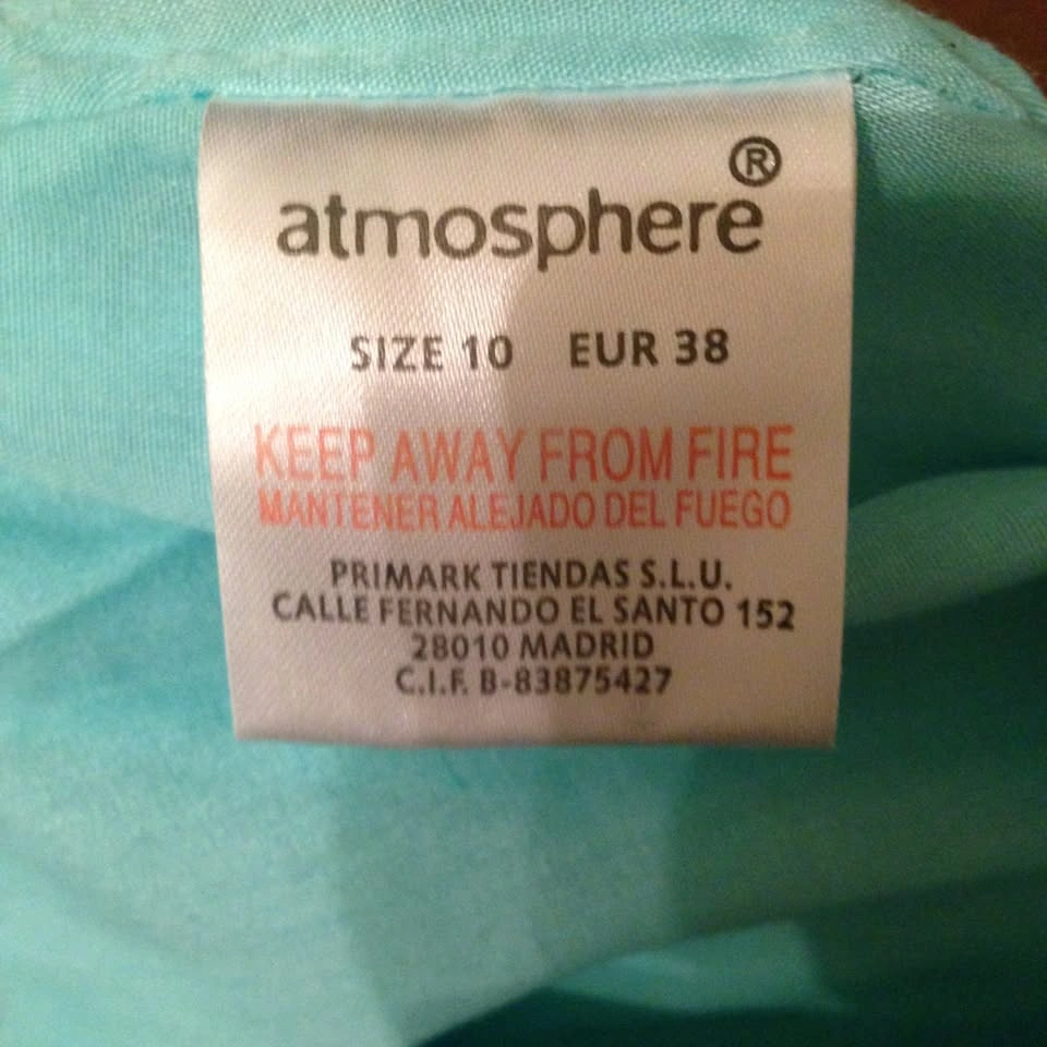 Light Blue Floral Summer Skirt - Ladies Size UK 10 - photo 4