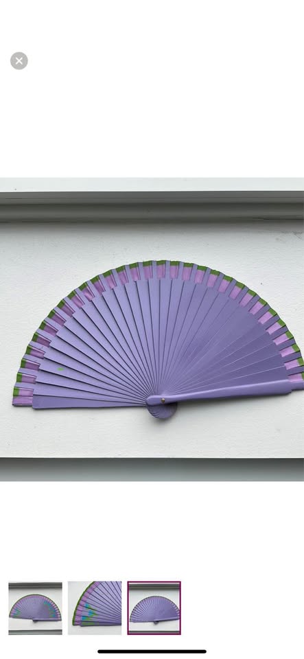 Original hand painted Spanish hand fan - Marien’s 💃🏽 small size - photo 3