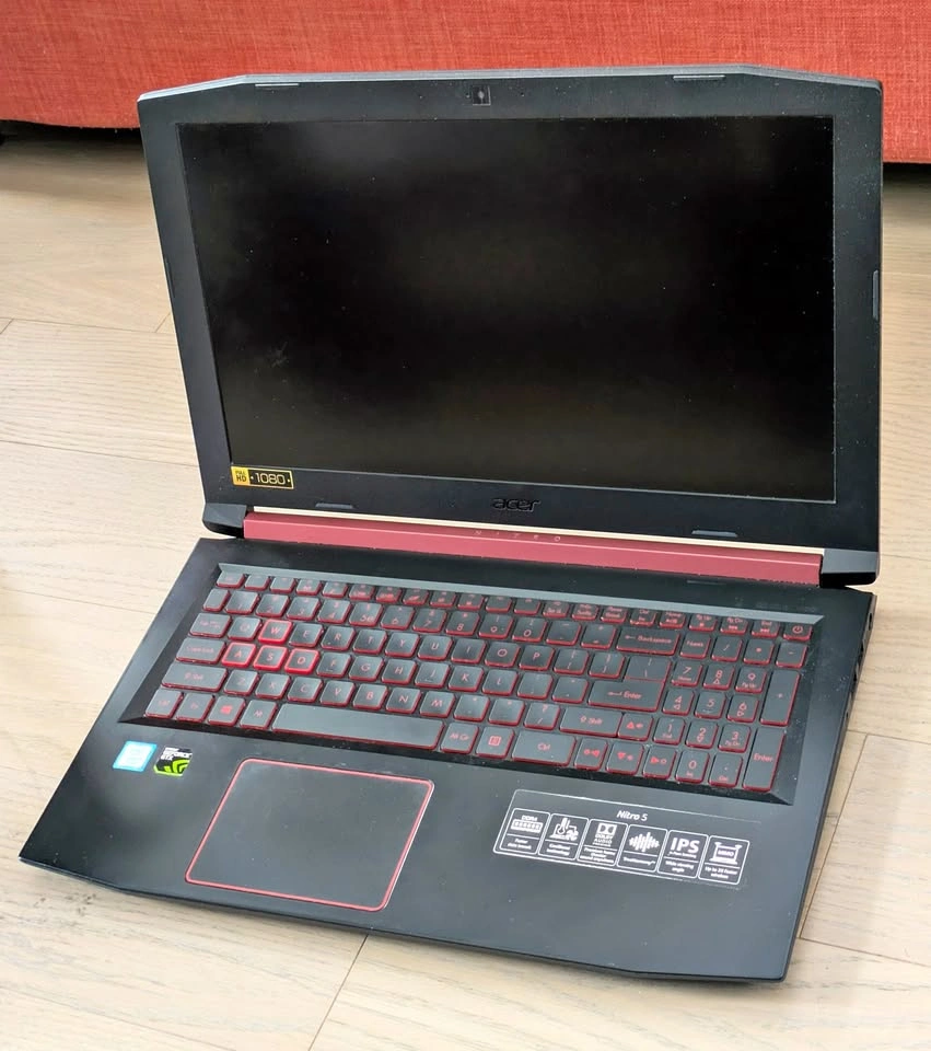 Acer Nitro 5 15.6" Gaming Laptop - i7, GTX 1050 Ti