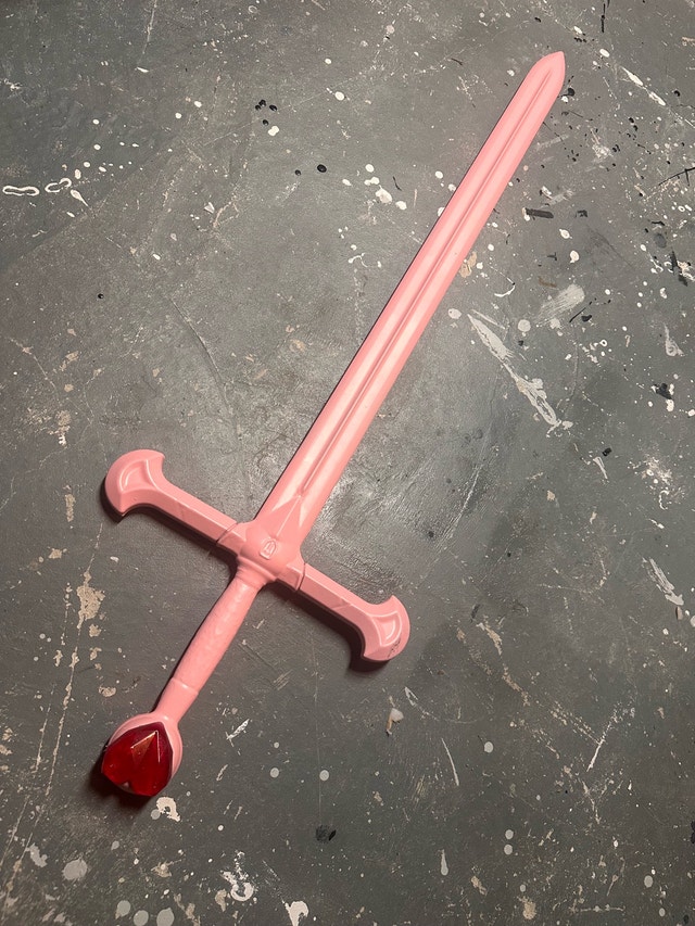Plastic pink fake sword - photo 5