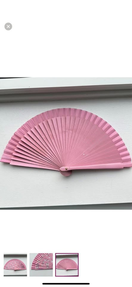 Original hand painted Spanish hand fan - Marien’s 💃🏽 size small - photo 3