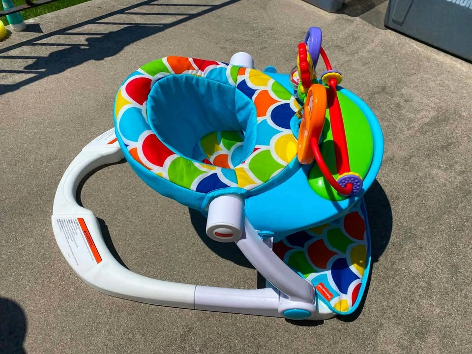 Fisher-Price Sit-Me-Up Floor Seat With Toy Tray - photo 3