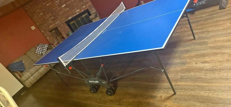 High quality made in Germany Kettler ping pong table