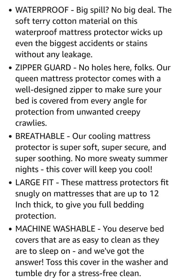 King Mattress Protector - photo 2