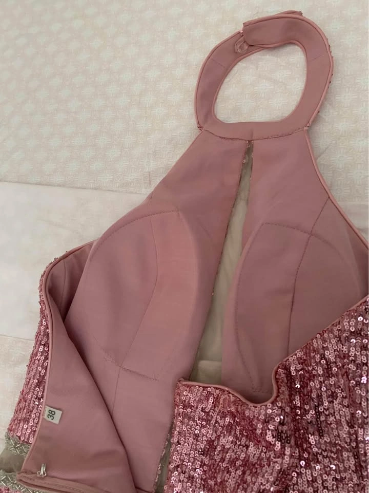 Beautiful Sequin Pink Dress - Full length (Best offer) - photo 5